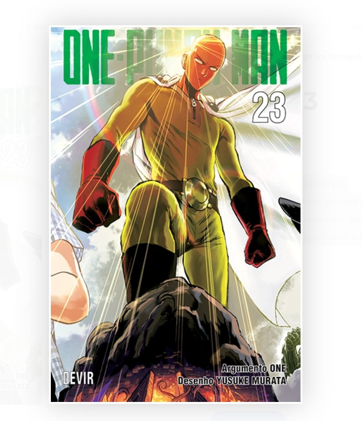 One-Punch Man Vol. 23 Mangá em Portugûes, One e Yusuke Murata